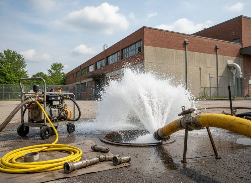 Гидропромывка канализации Таллинн